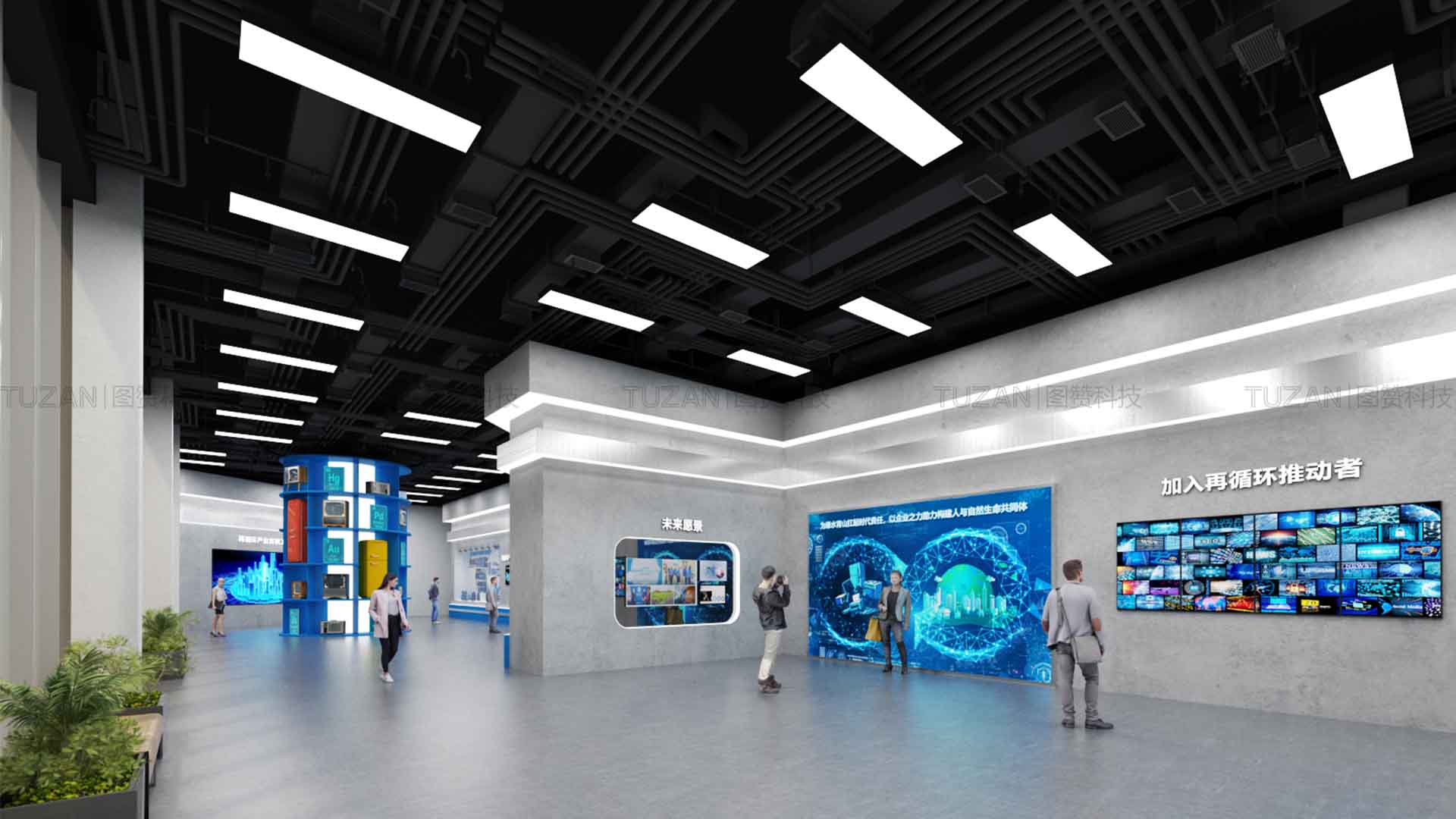 图赞科技 引领广东多媒体展厅方案创新的总服务商